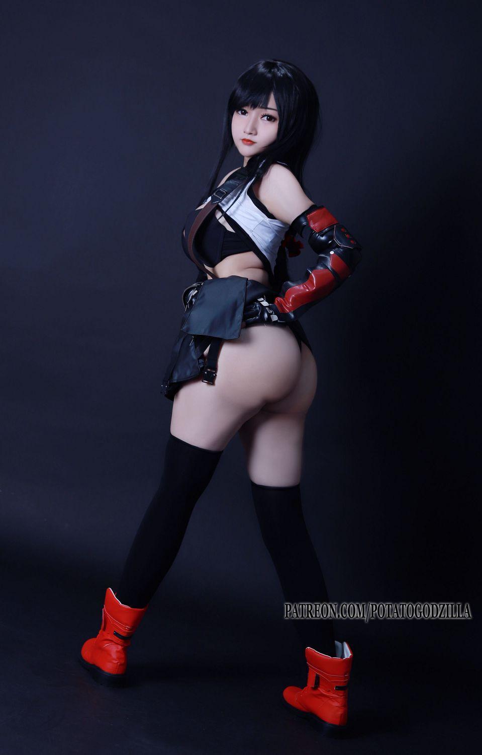 [福利女神cosplay] Potato Godzilla - Tifa(20)