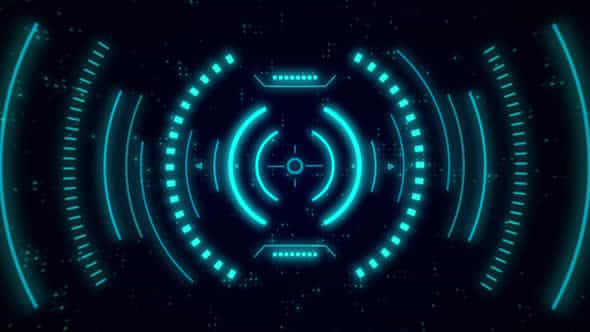 Hud Circle Interfaces Hi Tech Futuristic Display Target Hud Technological Futuristic Elements - VideoHive 47020710