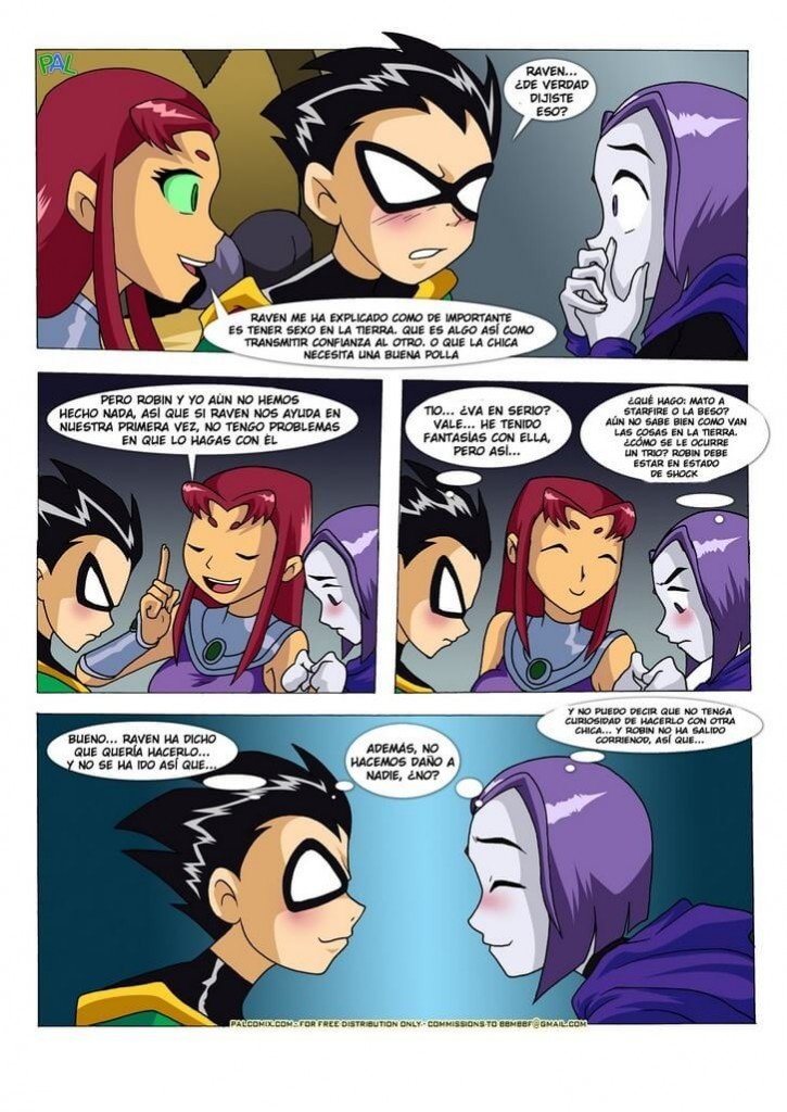 Teen Titans Comic XXX - 6