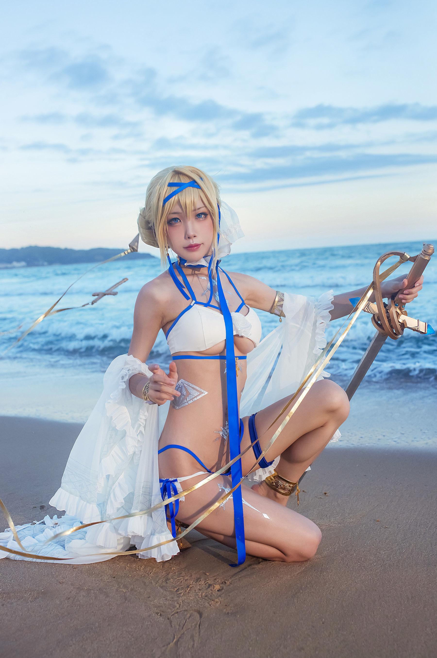 [网红COSER] 水淼aqua – 圣女贞德 写真集(31)