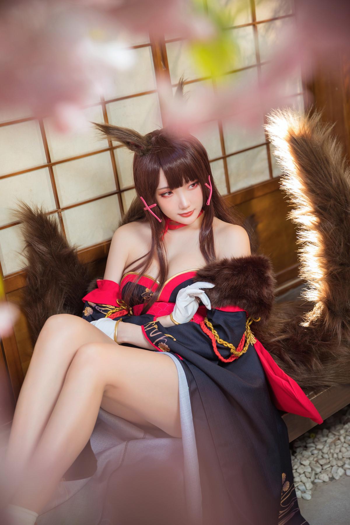 Cosplay 瓜希酱 赤城 Akagi(5)