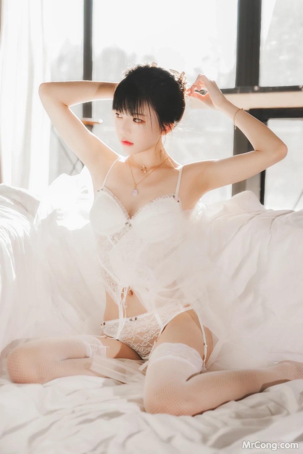 Coser@桜桃喵 Vol.148: 白紗糖 (69 photos)(59)