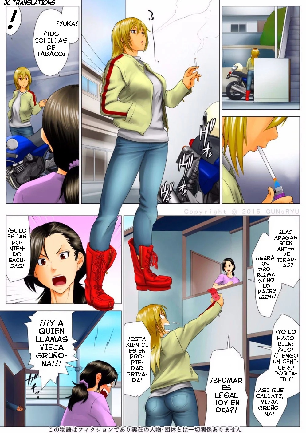 MI PELIGROSA VECINA RUBIA EN REALIDAD ERA VIRGEN (YUKA ch1) - 2