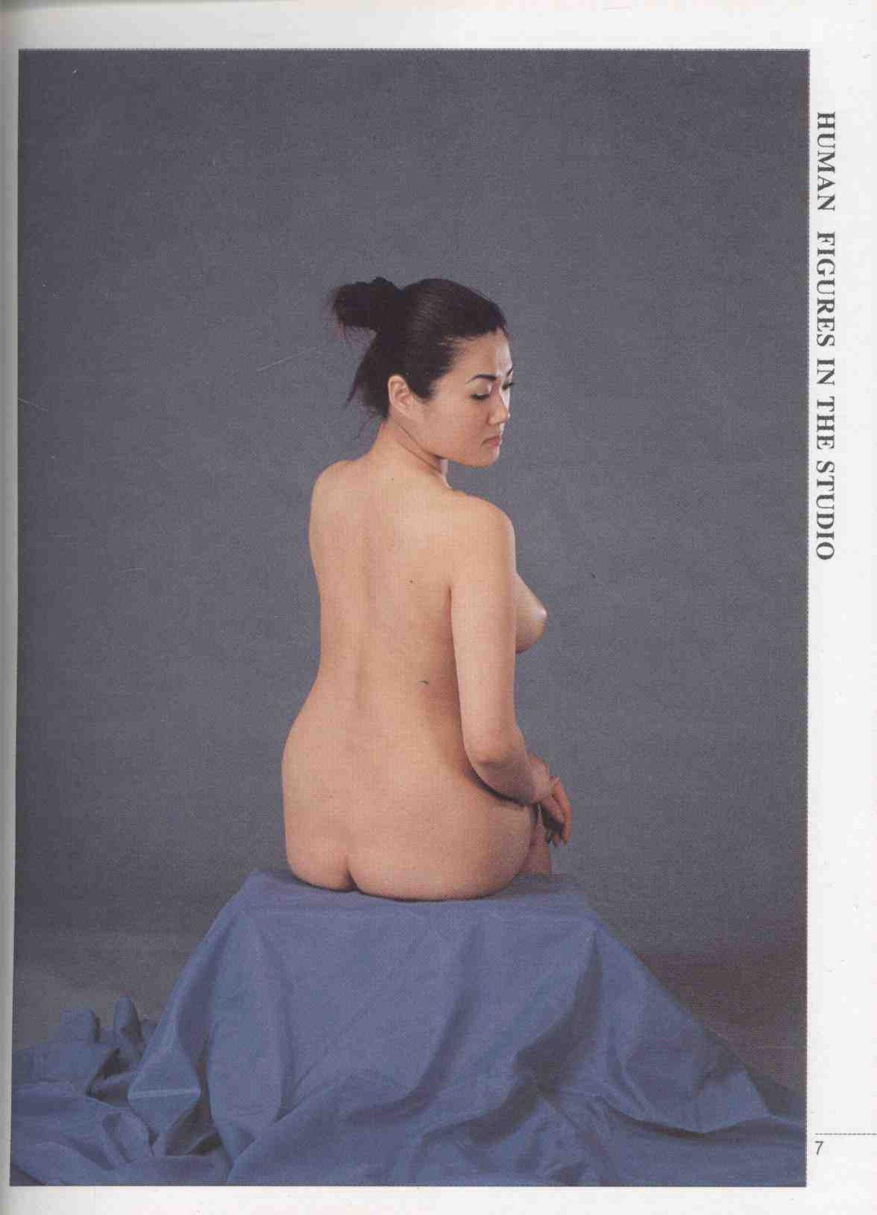 书籍扫描 实用人体模特摄影·坐姿篇(12)