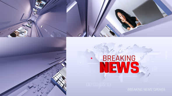 BREAKING NEWS OPENER - VideoHive 37828997