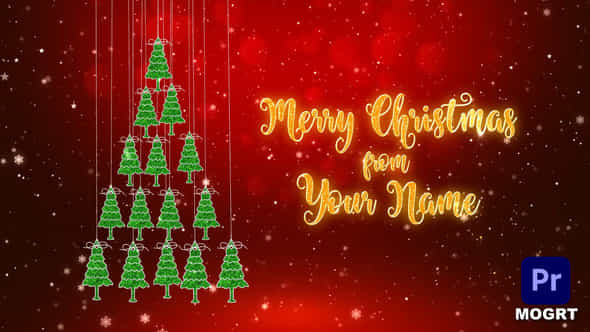 Merry Christmas Greetings - VideoHive 41942648