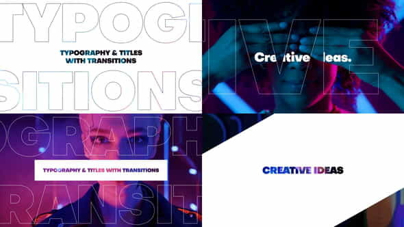 Animated Titles in Transitions - VideoHive 35915325