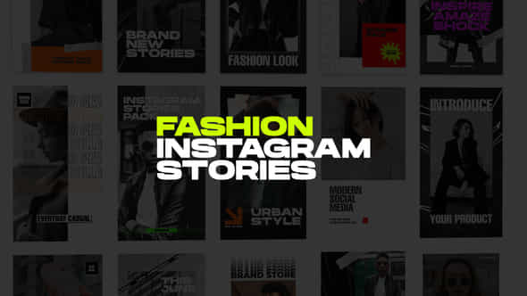 Fashion Instagram Stories - VideoHive 37550695