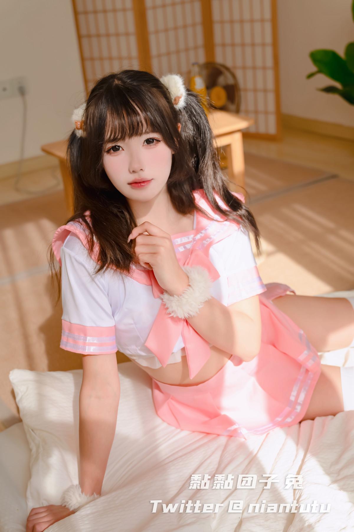 黏黏团子兔 Pink JK Joshi Kosei(4)