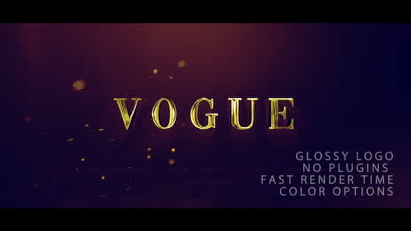 Vogue Logo Reveal - VideoHive 24494586