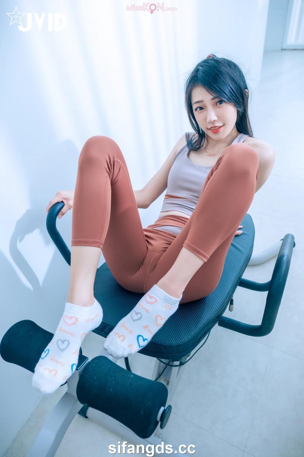[JVID] 妍妍 Angel:【禁忌瑜珈課程】 瑜珈教練的秘密 裸體私人課程 (224 photos )(185)