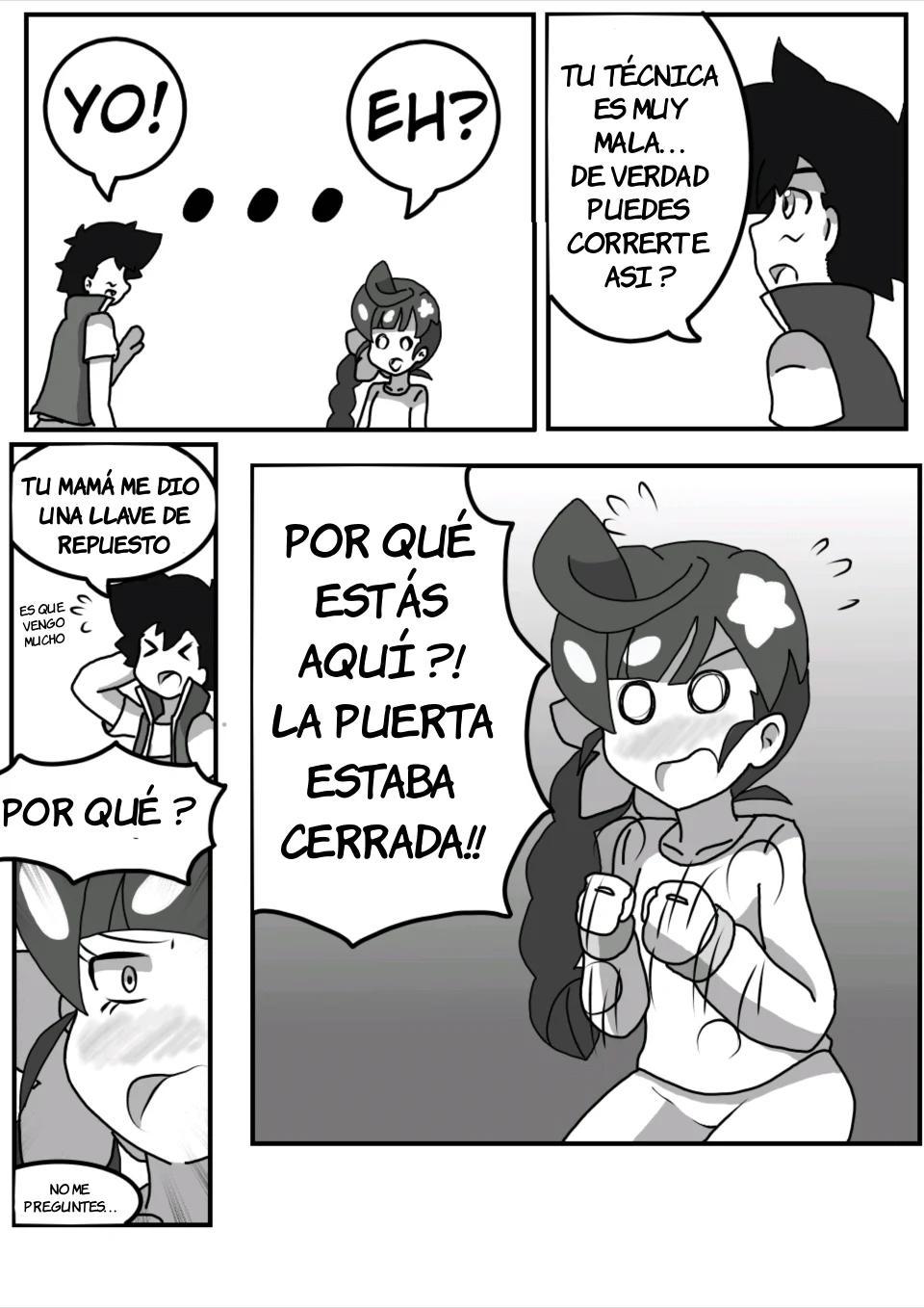 Harem en Alola - Charla diaria de Ash y Chloe 6 - 2