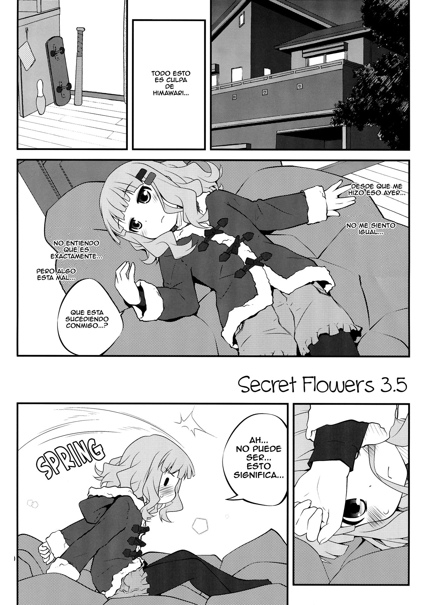 Secret Flowers [Capitulo 3.5] [Yuru Yuri] - 1