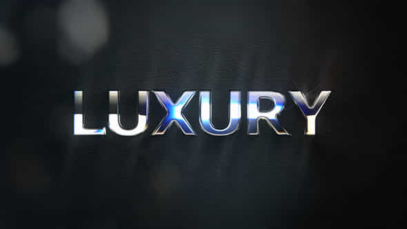Luxurious Logo Reveal - VideoHive 40517057