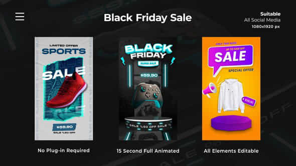 Black Friday Sale - VideoHive 54105939