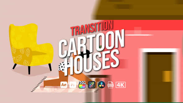 Transition Cartoon Houses - VideoHive 45551359