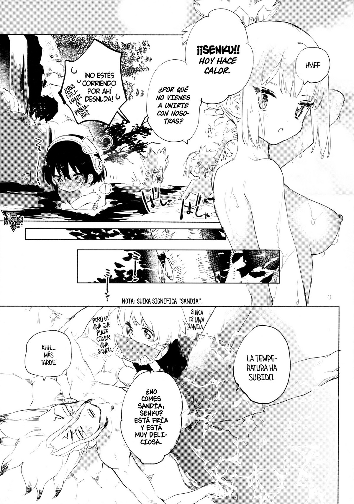 Sekki Sekai de Mabushii Natsu (Dr. STONE) xxx comics manga porno doujin hentai español sexo 