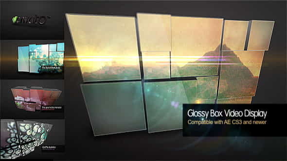Glossy Box Video Display - VideoHive 260408