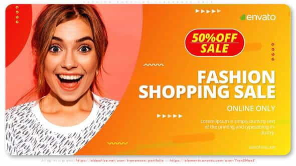 Fashion Shopping Clearance Sale - VideoHive 28983081