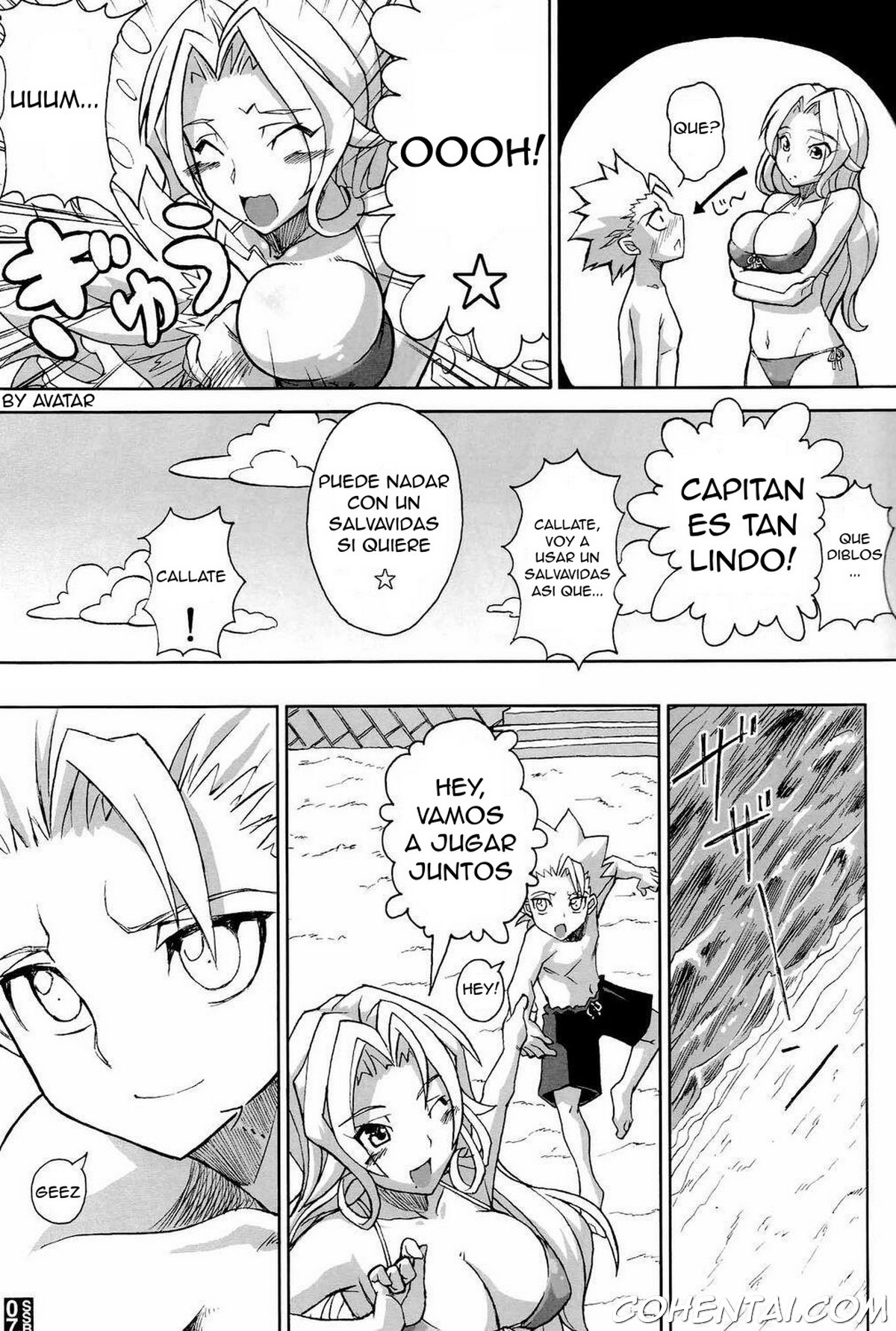 Sexy Summer Beach (Bleach) xxx comics manga porno doujin hentai español sexo 