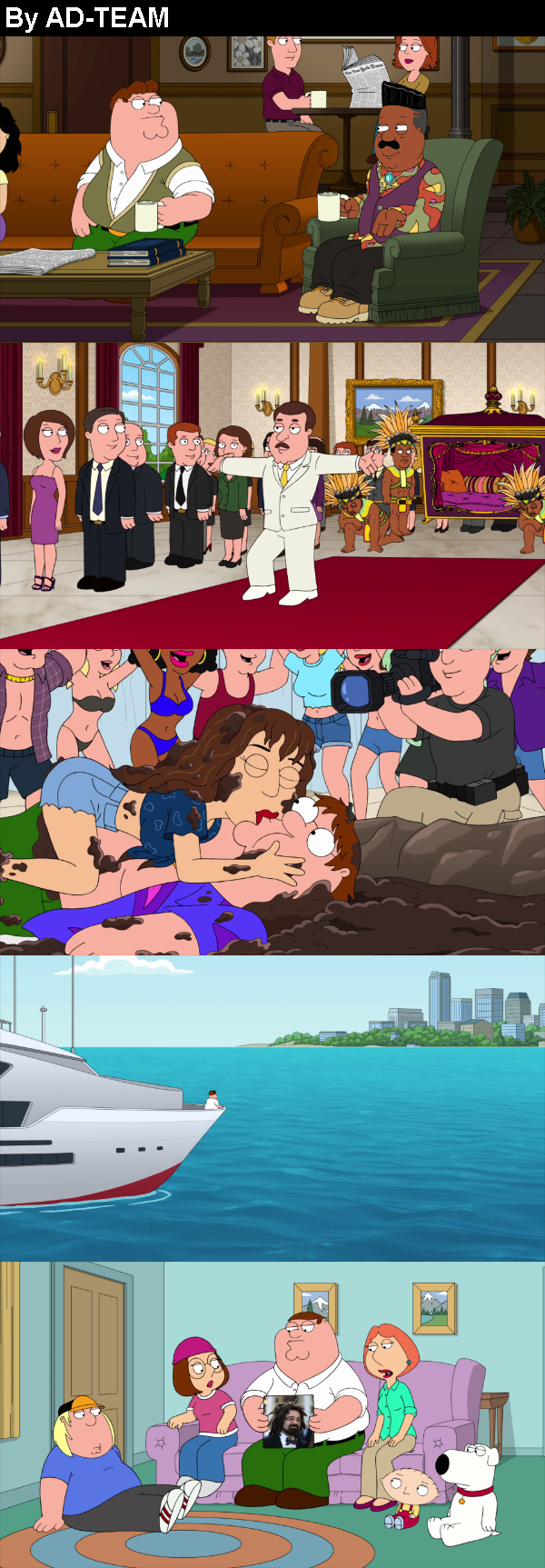 Family Guy S18E06 Peter & Lois Wedding 1080p HULU WEB DL DD+5 1 H 264 CtrlHD