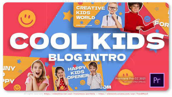 Cool Kids Blog - VideoHive 38239673
