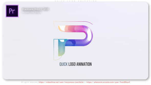 Quick Logo Animation - VideoHive 52205880