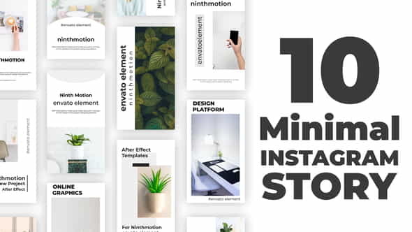 Minimal Instagram Stories - VideoHive 32774669