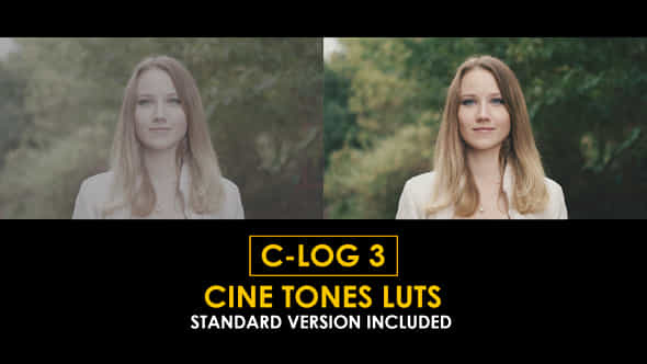 Clog3 Cine Tones And Standard Color Luts - VideoHive 51146943