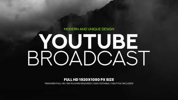 Youtube Broadcast - VideoHive 43932265