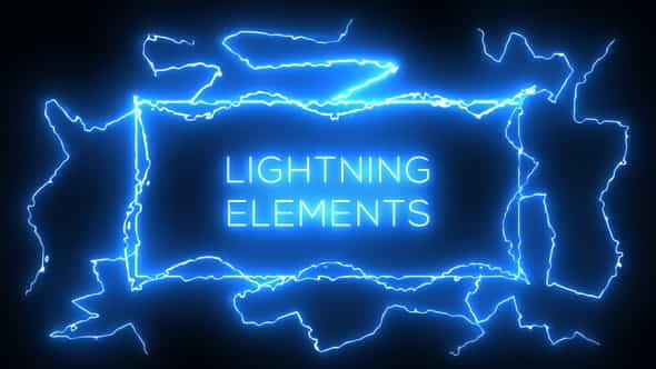 Lightning Elements - VideoHive 32506177