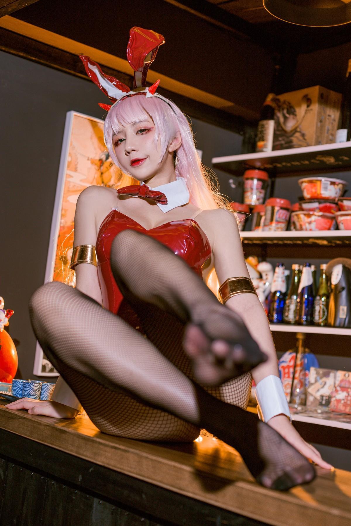 Cosplay 九曲Jean 兔女郎(18)