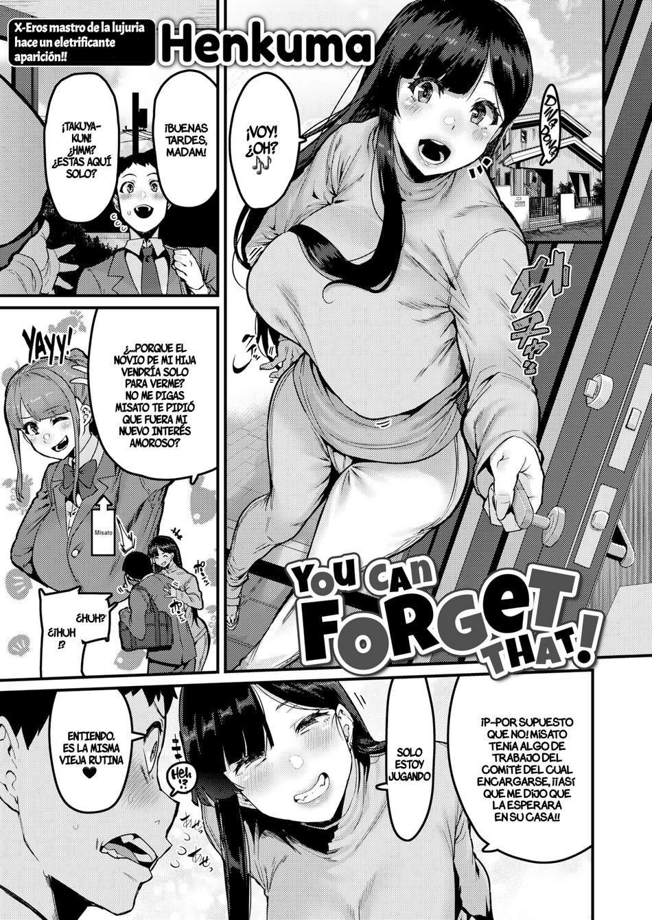 You Can Forget That! - Page #1
