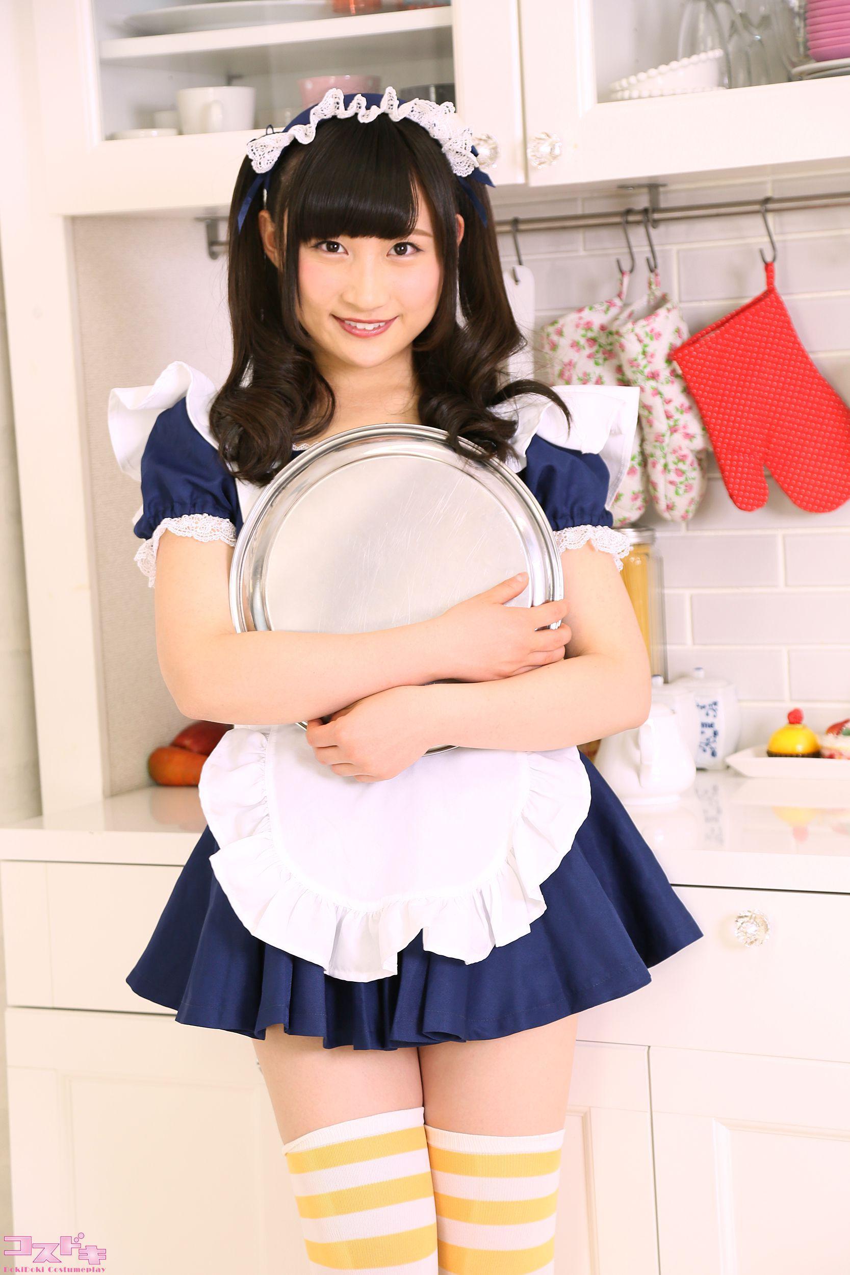 [Cosdoki] 鈴本みな suzumotomina_pic_maid1 写真集(2)