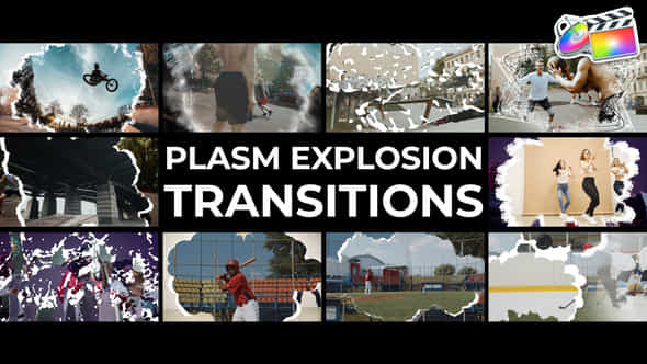 Plasm Explosion Transitions - VideoHive 47594817