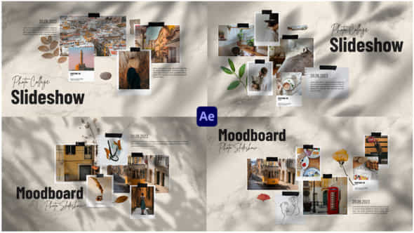 Moodboard Photo Slideshow - VideoHive 53620794