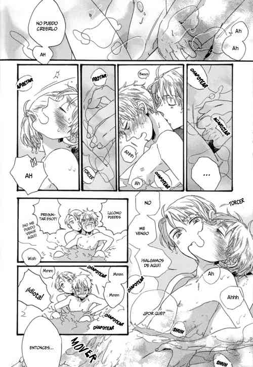 Doujinshi Hetalia-Let's go to onsen Chapter-1 - 15