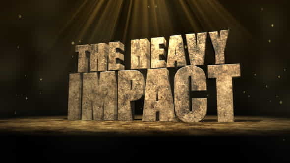 The Heavy Impact - VideoHive 136475