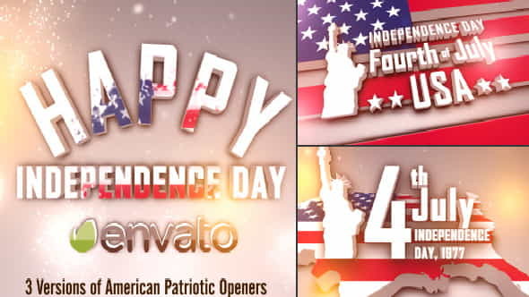 USA Patriotic Openers Pack - VideoHive 7838821