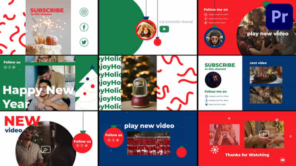 New Year Youtube - VideoHive 42295938