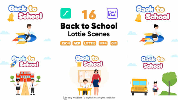 Back To School - VideoHive 47543609