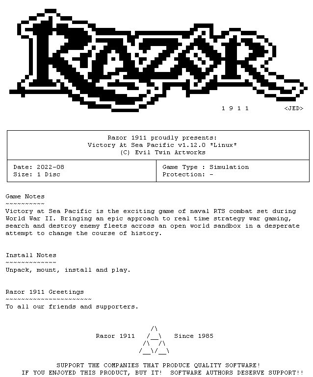 Victory At Sea Pacific v1 12 0 Linux Razor1911