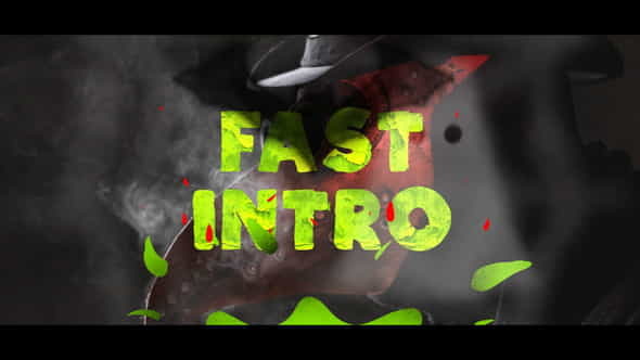 Fast Halloween Intro - VideoHive 34563412
