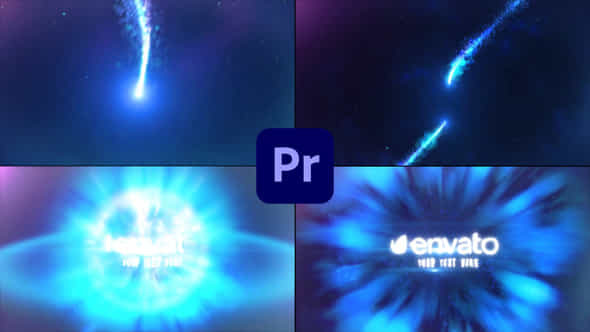 Space Explosion Logo - VideoHive 42879822