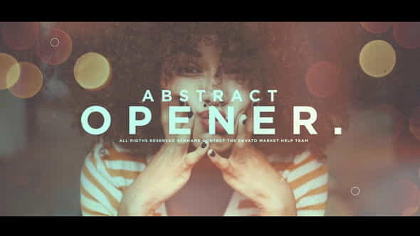 Abstract Stylish Opener - VideoHive 24668178