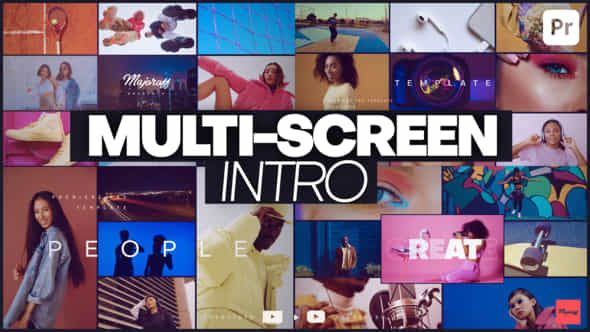 Multiscreen Intro - VideoHive 49495677