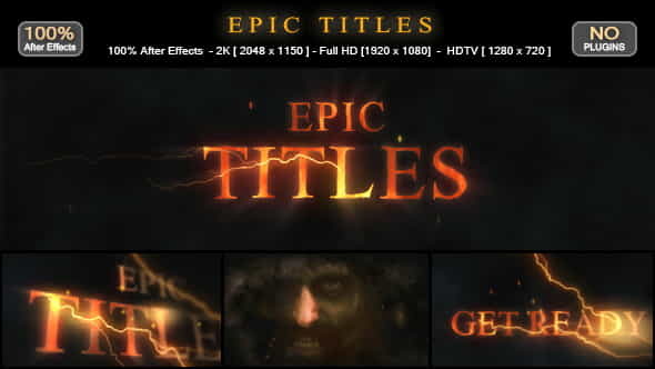 Epic Titles - VideoHive 17465869