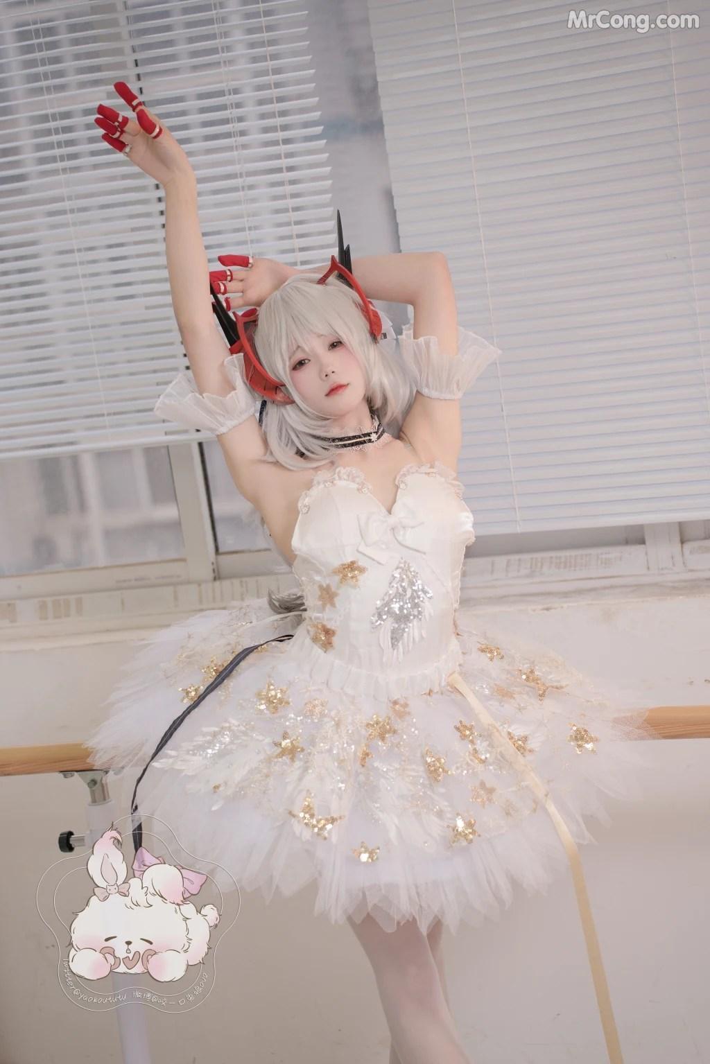 Coser@黏黏团子兔: W天鹅之舞 (55 photos )(50)
