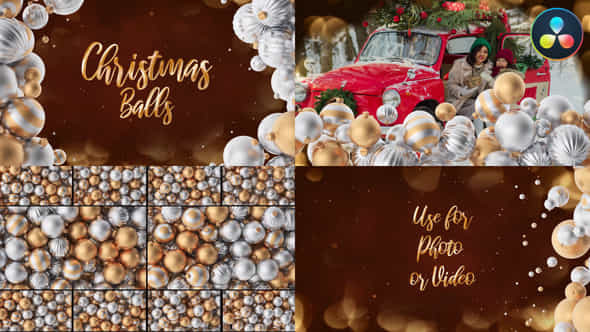 Christmas Balls Opener - VideoHive 42342667