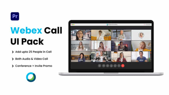 Webex Video Conference - VideoHive 42144025